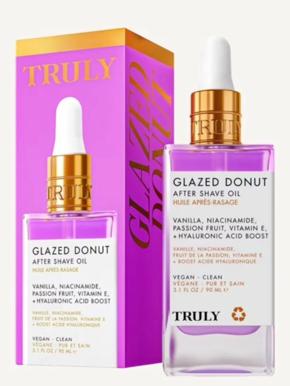 TRULY Glazed Donut After Shave Oil - (625)